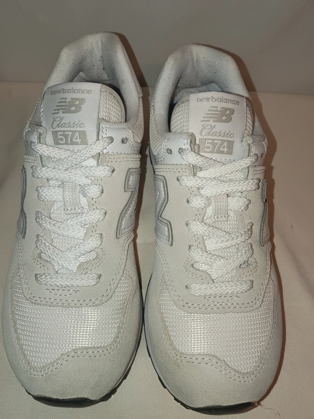 New Balance 574 Classic White Sneakers
